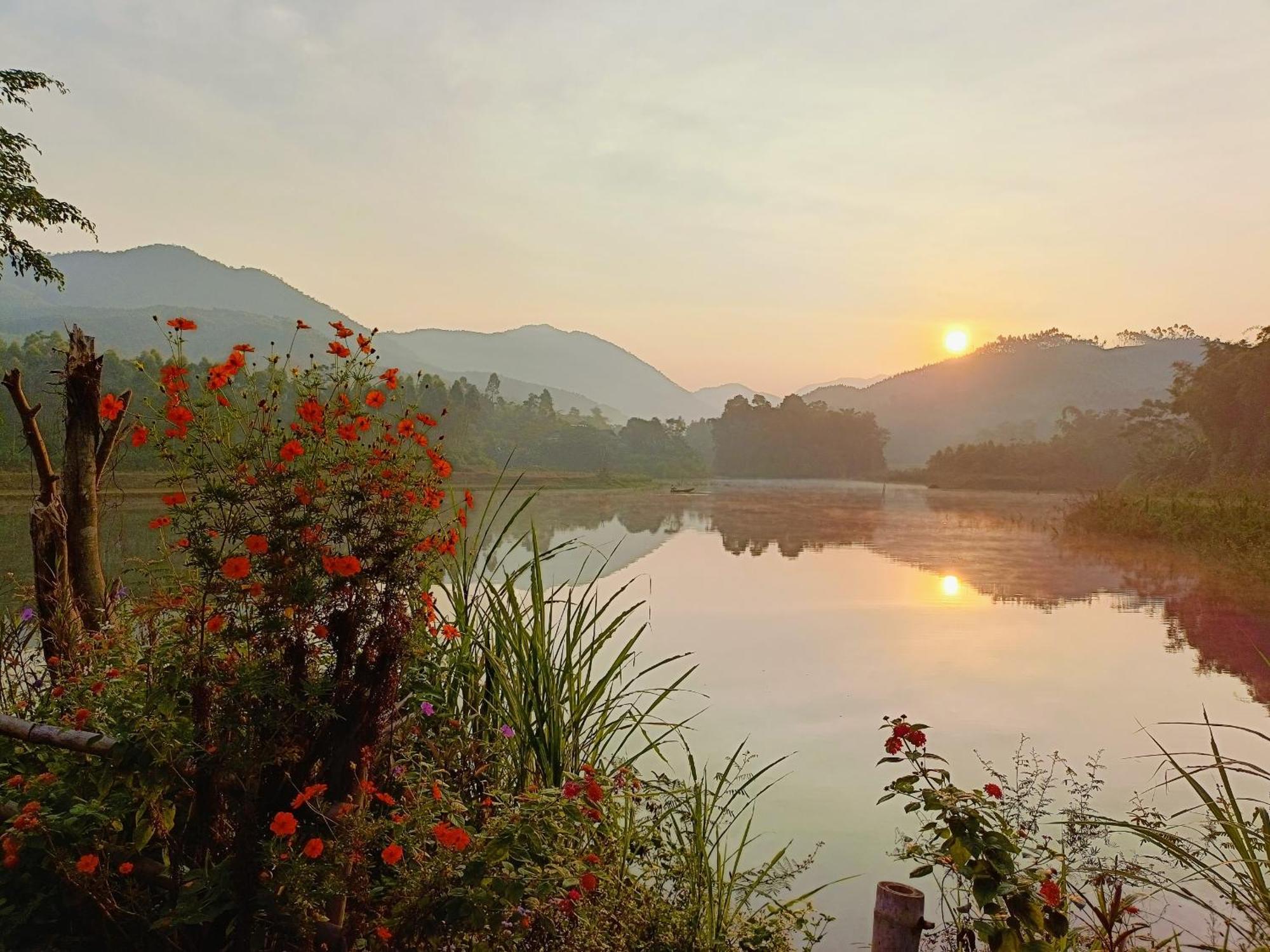Giangtien Homestay-Vulinh Farmstay-Bungalow Yen Binh Extérieur photo