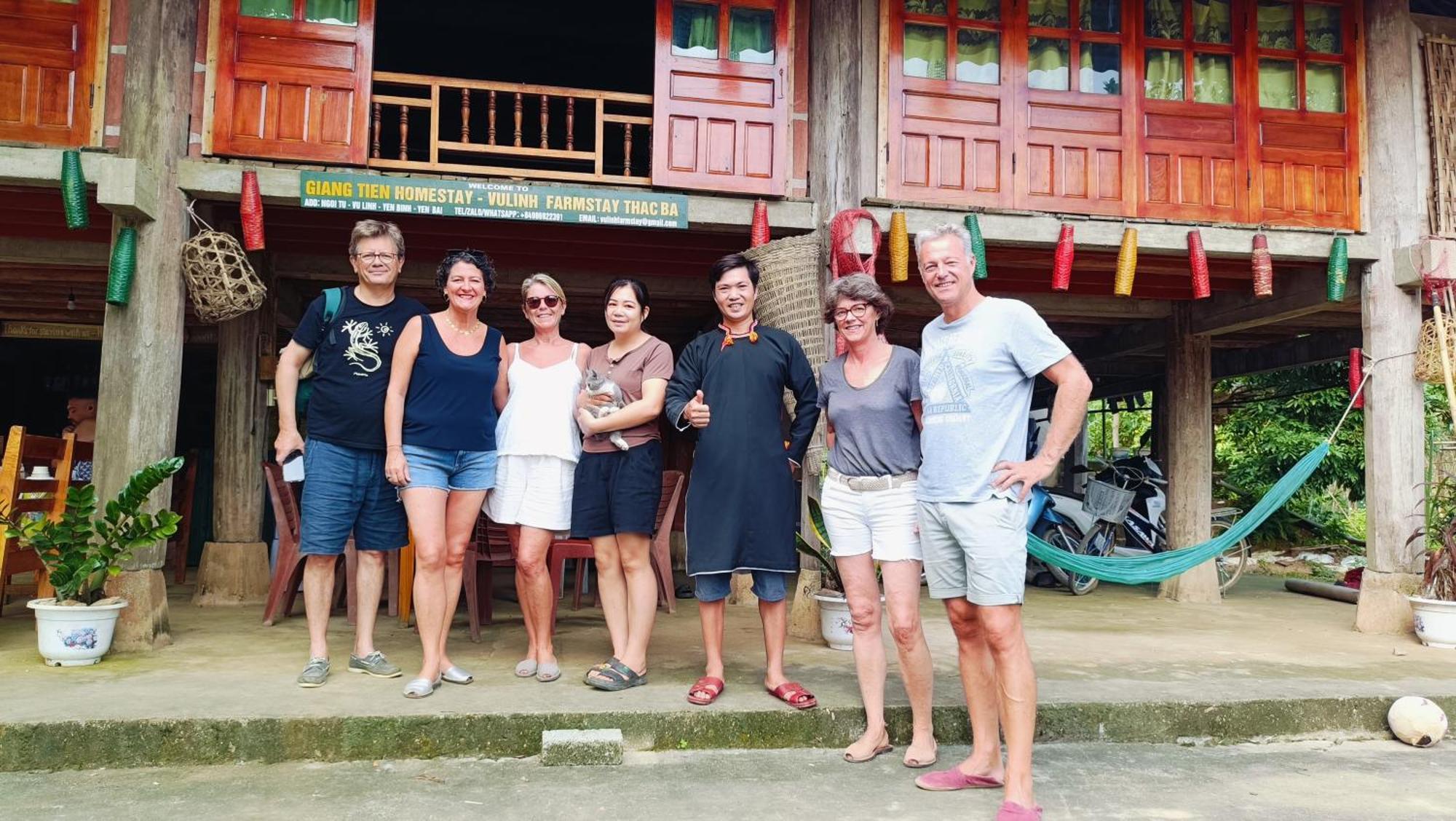 Giangtien Homestay-Vulinh Farmstay-Bungalow Yen Binh Extérieur photo