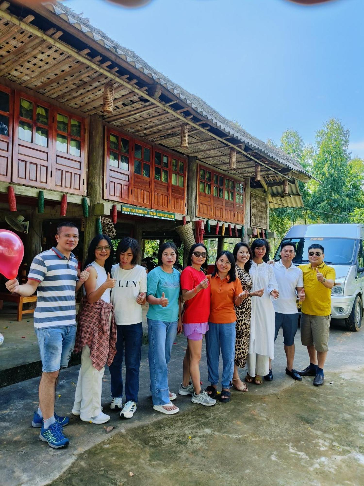 Giangtien Homestay-Vulinh Farmstay-Bungalow Yen Binh Extérieur photo
