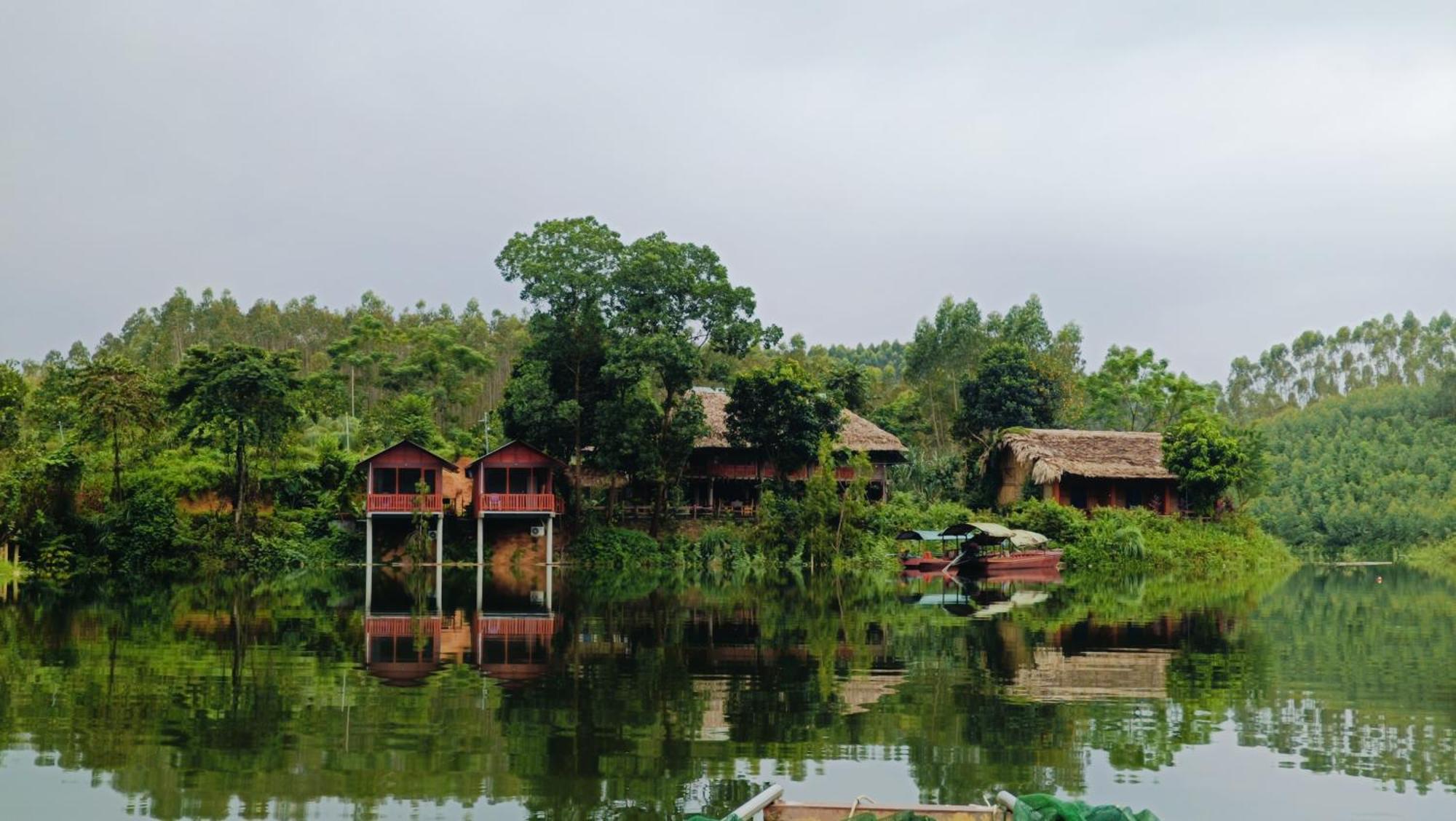 Giangtien Homestay-Vulinh Farmstay-Bungalow Yen Binh Extérieur photo